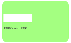 


Play Sets

1980’s and 1991 

